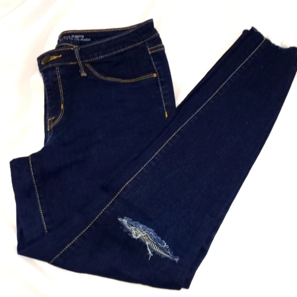 Blue‎ mossino jeans for women stretch ultra elastic - Picture 1 of 14
